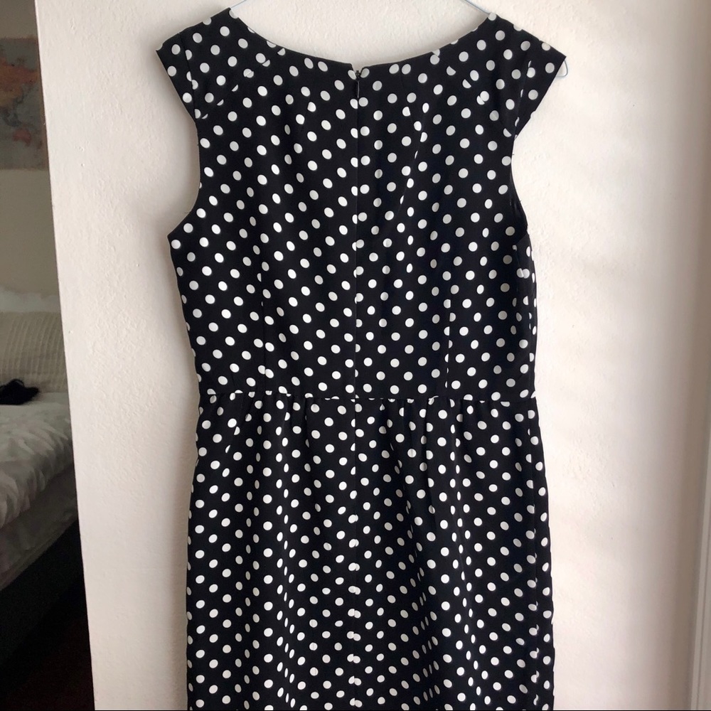 Polka Dot Sheath Dress - Picture 4 of 5
